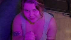 Peach Desert: Cutie houdt van aftrekken en pijpen met sperma op haar...