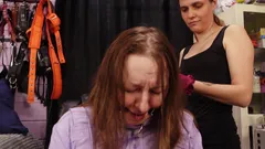 BDSM Video: Haircut From Mistress (mistress Priest & Arya Grander)