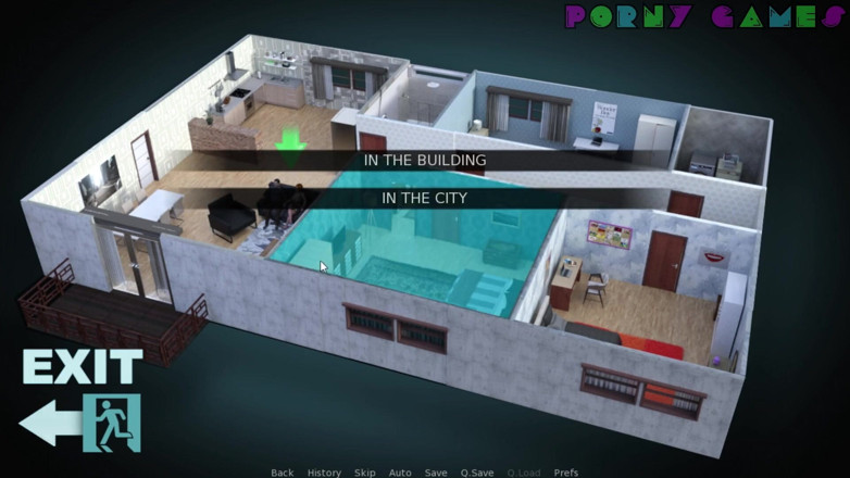 Porny Games: 7 Island Domain 0.3 - Threesome and sex on the detention room (2)