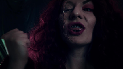 Arya Grander: WICHsanleitung CEI sperma essen lehrer - Heißer verrückter MILf-horror-porno böse arya...