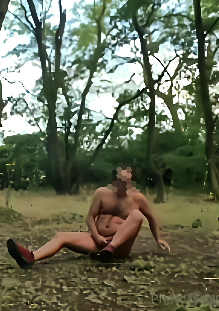MaleModel: Woodland Wanking