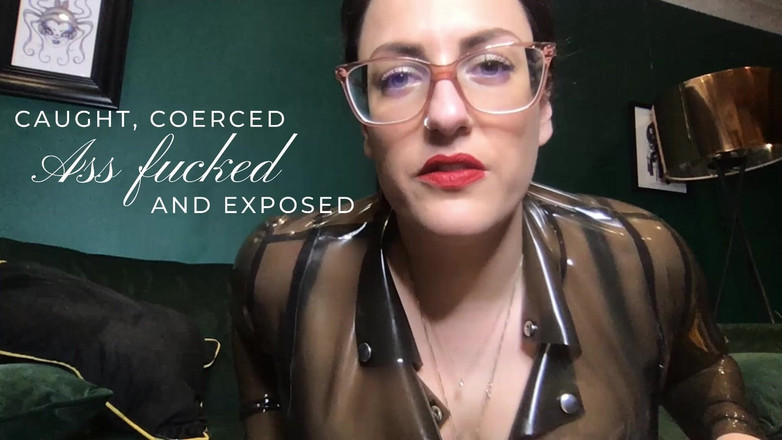 Countess diamond: Отшлепанный кожаными перчатками Мачехи
