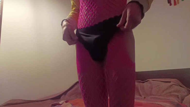 Balkan Strast: Sissy-mädchen in rosa netz