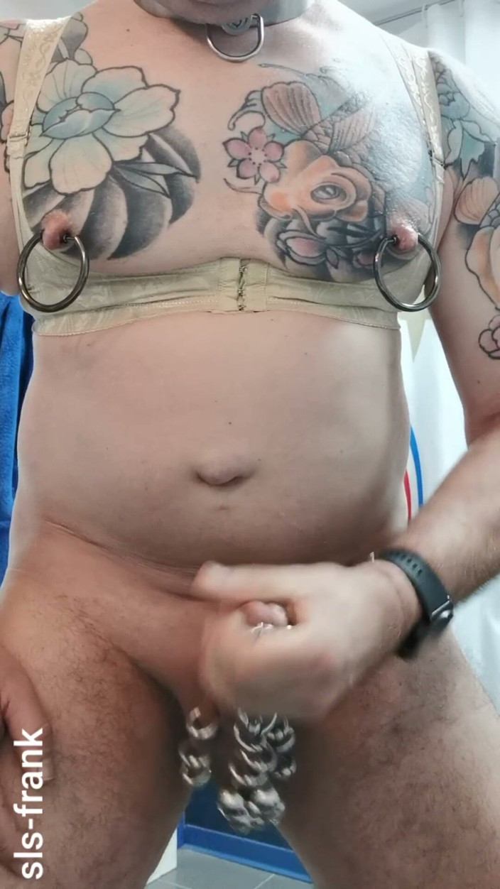 sls-frank: Sls-frank Wear Extremely Huge Rings in My Nipples and Show...