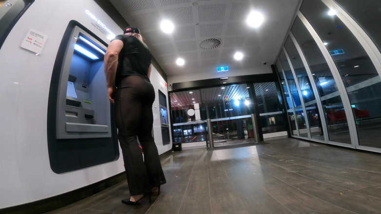 Muscle Sissy Slut Jessica: Exposed &amp; Humiliated Muscle Tranny Cums in Public
