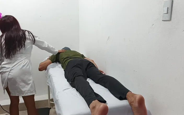 Goky: Fox Tail Doctor Fucks with a Dildo