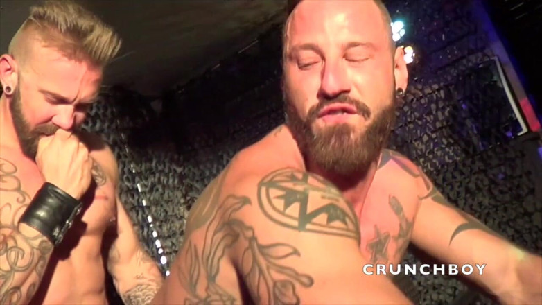 BAREBACK AND CREAMPIE CLUB: Show porn live with Stephane raw and Antonio miracle raw