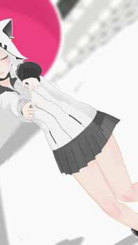 Azumaim Loki Hentai MMD 3D, couleur de cheveux blanc, édition Smixix