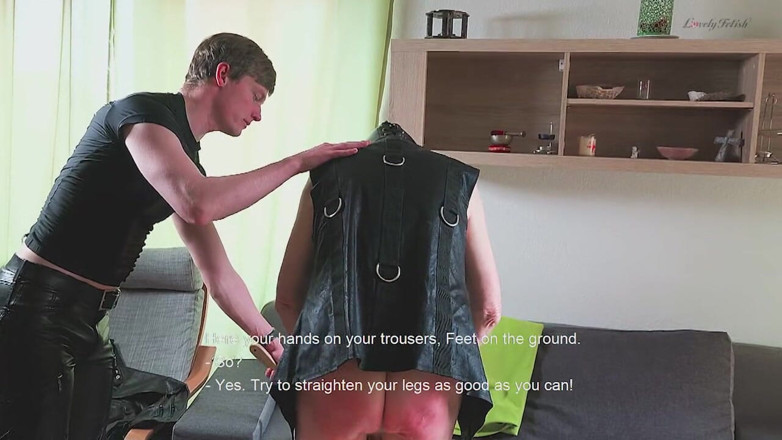 Lovely Male Fetish: Медицинский осмотр и деревянная лопатка для Olev