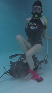 Scuba Diving Lucy: the Underwater Strip