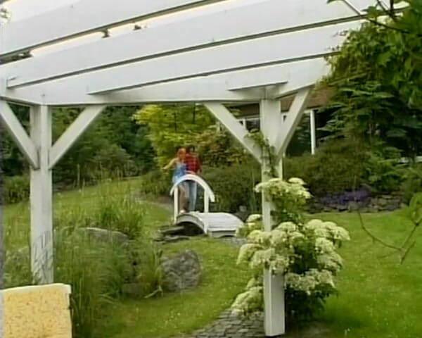 BB Video - Old School: Outdoor Teen Threesome FMM with Redhead and Double Penetration