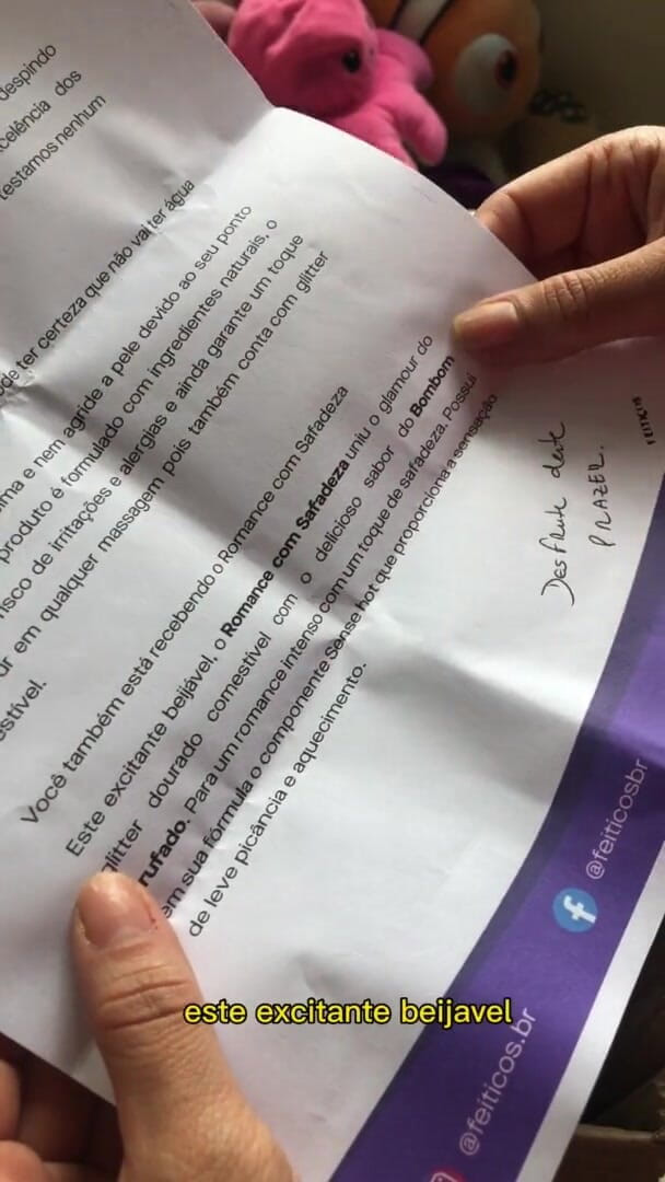 Espuleta: Erhalten heute Patenschaft Buchstabe sexy Kosmetik