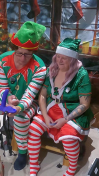 Naughty Elves on the Sex Toy Shelf Day 3