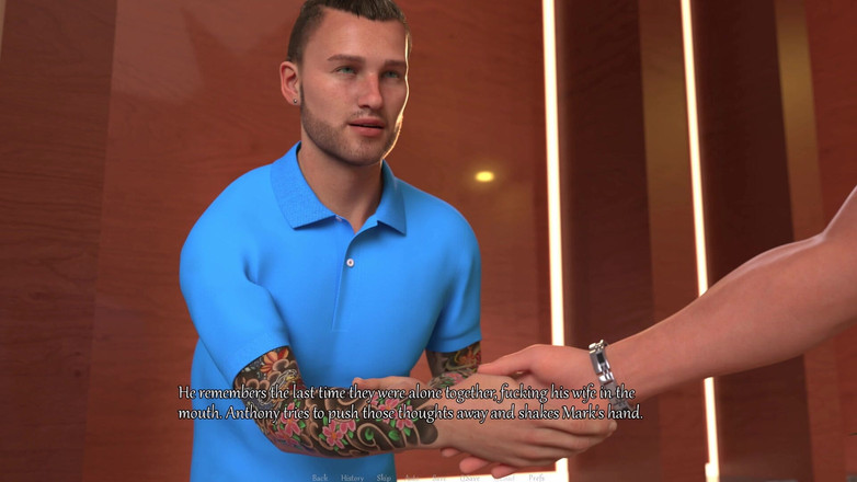 3D Cartoon Porn: Lust Massage Room 4 Mark je odvážná žádost pro Antony na masáž...