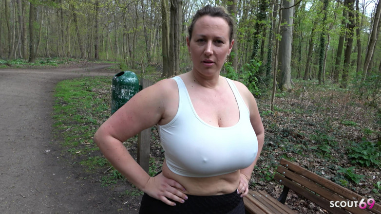Scout69: Boy Seduce German Curvy BBW Mature Kathy Deep to Suck...
