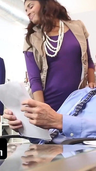 Üvey kızlarımızı ofise getirmek cinsel hızla oluyor - swappz