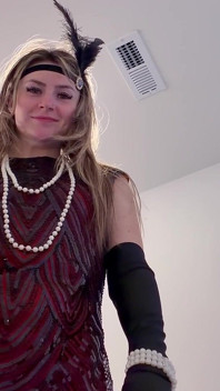 London Evans Ryczący 20s Giantess Fantasy 4K POV Tiny Thrills Czeka