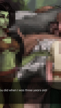 Jaká legenda! V0.7 - Orc Babe padá do našeho hrdiny (1)