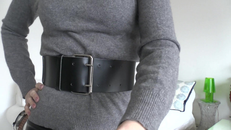 Lady Victoria Valente: Belt Fitting in the Living Room, Part 3, Lady Victoria Valente