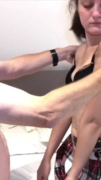 Teen Tammy Creampie with Old Man