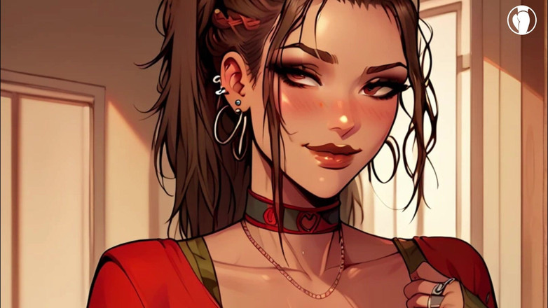 Numb AI art: Then She Generated Hot and Naughty Panam Showing Her Pussy