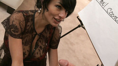 Get in my Office: Žádostivý pumový miláček touží vyzkoušet mladého muže