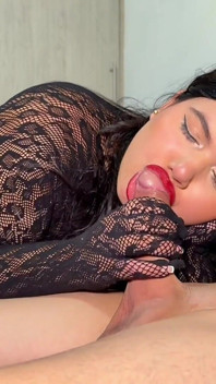 I Dress in a Sexy Mesh Outfit to Ask My Stepbro to Fuck My Asshole - Savannah Watson