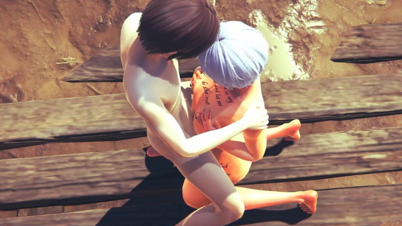 Yaoitube: Yaoi femboy - dương vật giả và boobjob shin hậu môn