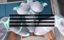 3D Cartoon Porn: Ahitr 8 - 3D -sex - 3D tecknad sex - knullar alla hål i en droidflicka (flicka med...