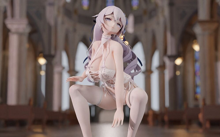 MikuMotion: [mmd] suono debole Buon bacio biancheria erotica vuota perizoma aperto...