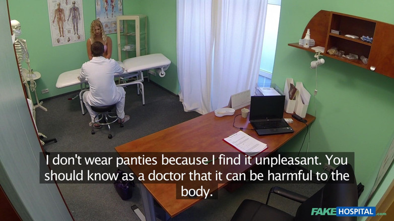 Fake Hospital: Medicina interna creampie per una bionda calda