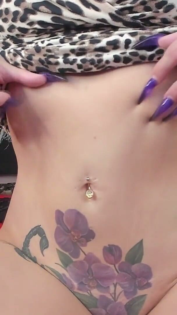 Princess18_: Worship My Long Purple Demonic Claws and Dark Lord