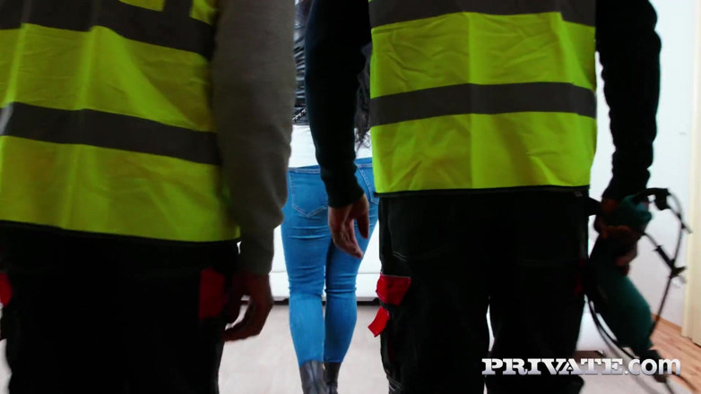 PrivateBlack: Dafne Klyde iki iyi silahlı zenci adamla aşırı seksin tadını çıkarıyor