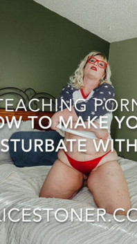 BBW MILF Masturbates with Her Magic Wand