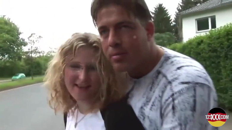 123XXX - Fucked Amateurs in Germany!: Blonde MILF with Glasses Wants Him There and Now