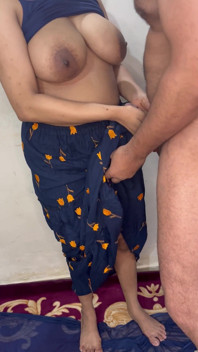 India bhabi le gustó mi polla y pidió follarla