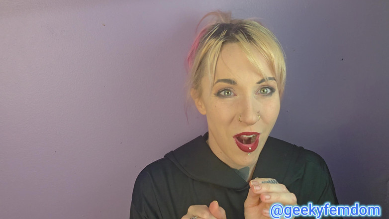 Geeky Femdom: Scream Virgin Loophole