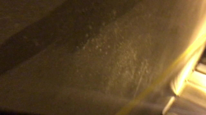 Big Dick: Elle s'éjacule sous le pont la nuit - grosse bite dehors