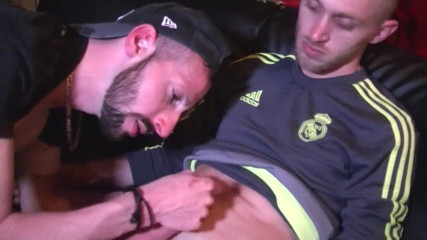 FRENCH HOLES CREAMPIED: Straigt hole fucked bareback by his friend