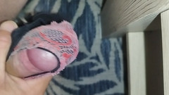 Dirty women's underwear fetish: गंदा अंडरवियर जो मैंने अपने पड़ोसी से चुराया था