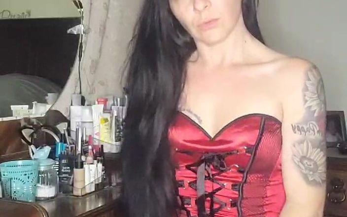 Raven Willow: 젖어 보이는 바지 놀리고 JOI