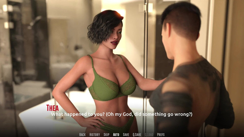 Porngame201: Lust of Hurt Christmas Edition #1 Thea Route