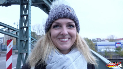 German Scout: German Scout - Sweet German Blonde Girl Amelie Lei Pick up...