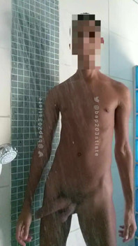 Slow Motion in the Shower.
