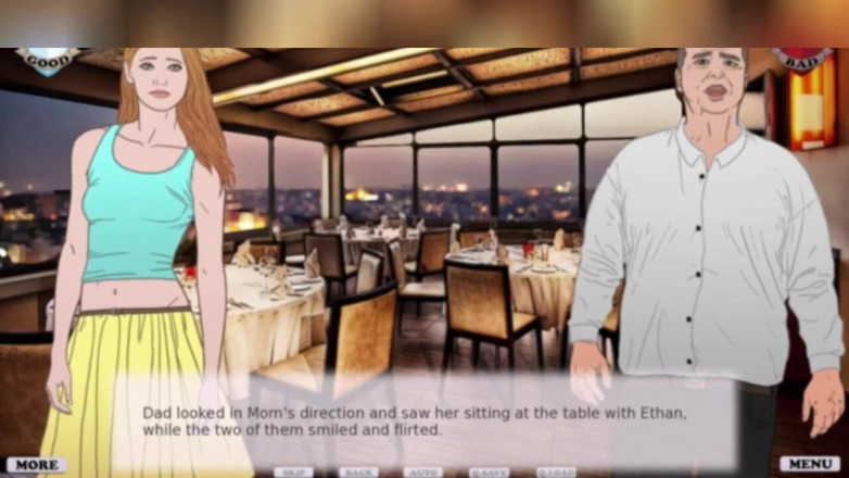 3DXXXTEEN2 Cartoon: Baisée par un gangster. Dessin animé porno en 3D, sexe