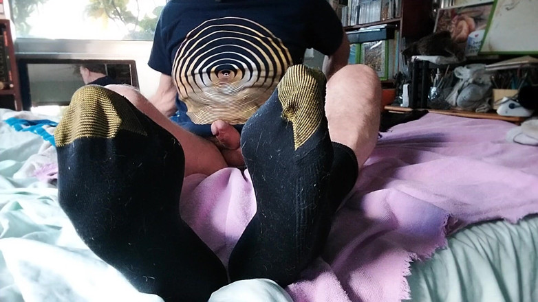 Hairyartist: Bersantai dengan saya kaki dan stoking saya