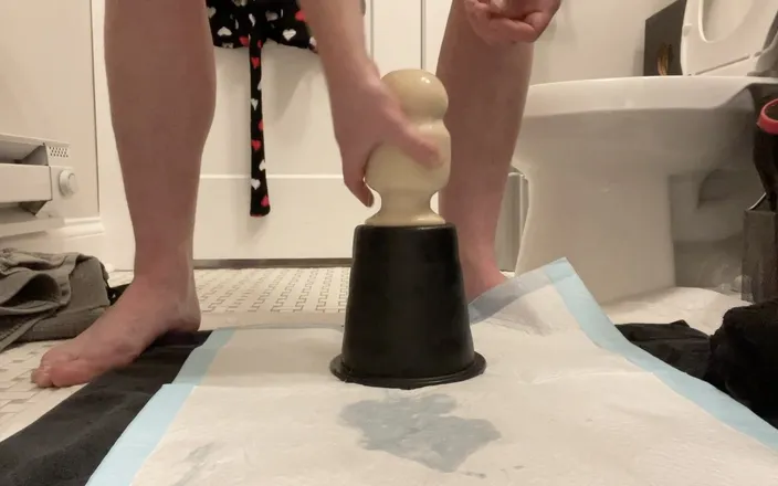 Turtlewax: Taking Huge Anal Beads and "Fat Man in the Barrel" plug