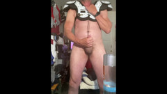 JockDad87: Football Dilf Jockdad87 schießt eine jock-ladung