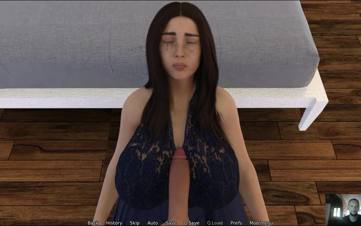 Sex game gamer: चेहरे पर जोरदार वीर्य निकालना - मुक्ति और रसातल के बीच