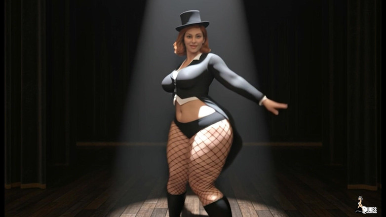 Dukes Hardcore Honeys: Sra. Keagan Dança de Teatro